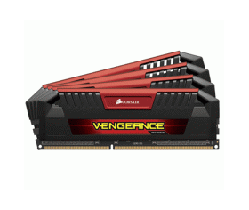 Corsair CMY16GX3M4A2133C8R , VengeancePro , black PCB+heatsink with Red accent