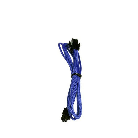 Bitfenix BFA-MSC-4ATX45BK-RP alchemy multisleeved(4) cable - 45cm - 4pin ATX psu-mb extension cable - bLue