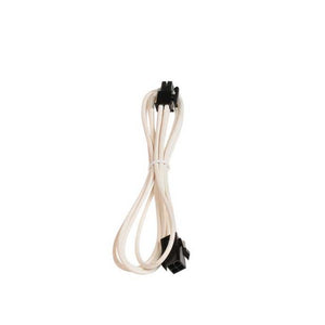 Bitfenix BFA-MSC-4ATX45WK-RP alchemy multisleeved(4) cable - 45cm - 4pin ATX psu-mb extension cable - White