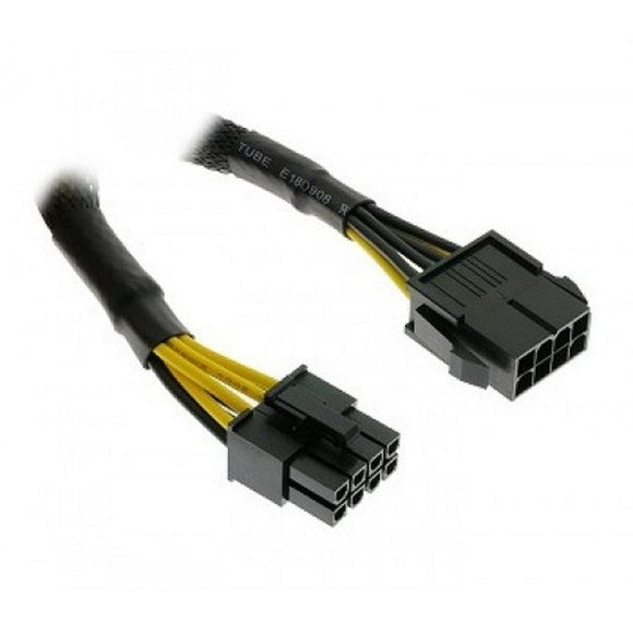 Lian-li PW8-8 - 8pin EPS psu extension cable ( for cpu power connector ATX12v on mb ) - 30cm in sleeve