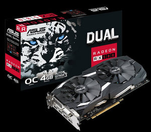 Asus DUAL-RX580-o4G - 4Gb Oc