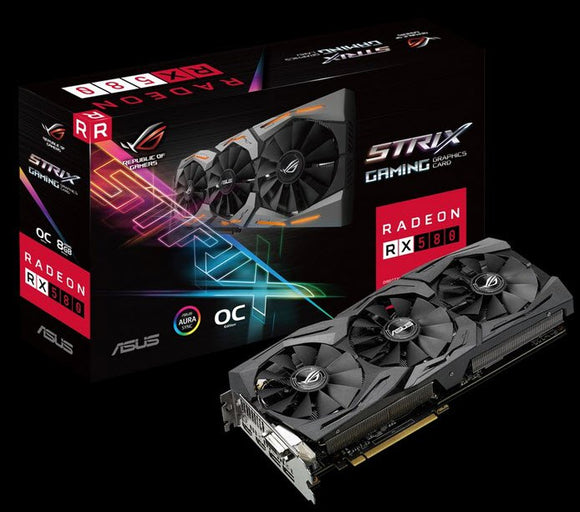 Asus STRIX-RX580-o8G-GAMING