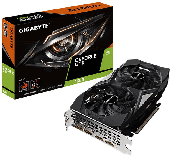 Gigabyte GV-N1660OC-6GD - gtx1660 Oc