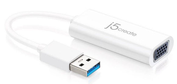 j5 create JUA214 USB3.0 to VGA(D-SUB) Adapter ( female , work with existing cable )