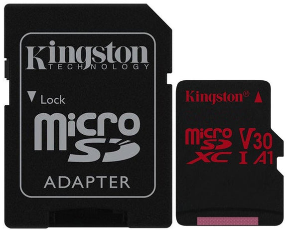 Kingston SDCR/512GB miCroSDXC Canvas React designed for HD+Hi-Res filming