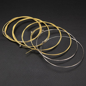 Set 6 Steel Strings for Classical Guitar 1 Meter 1M New