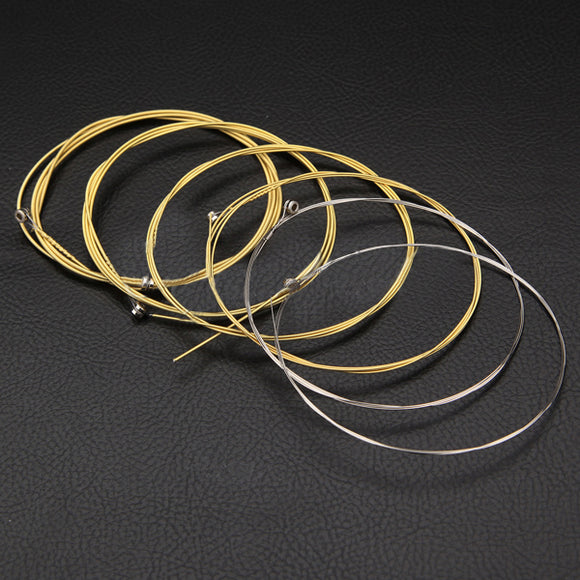 Set 6 Steel Strings for Classical Guitar 1 Meter 1M New