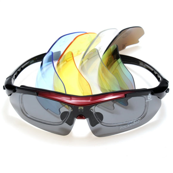 Polarized Cycling Sun Glassess Bike UV Glasses Eye Wear