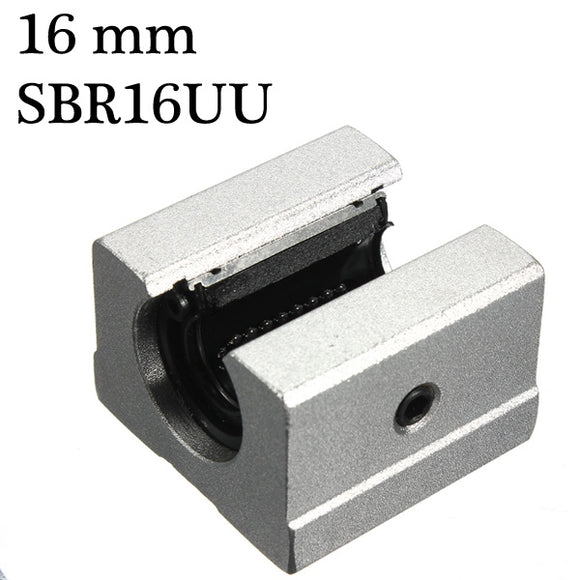 Slide bearing block 16mm SBR16UU Router Motion Bearing Solide Block