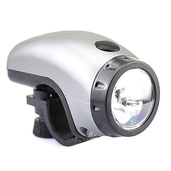 Bicycle Bike 5 LED White Beam Front Torch Headlamp AAA Bracket