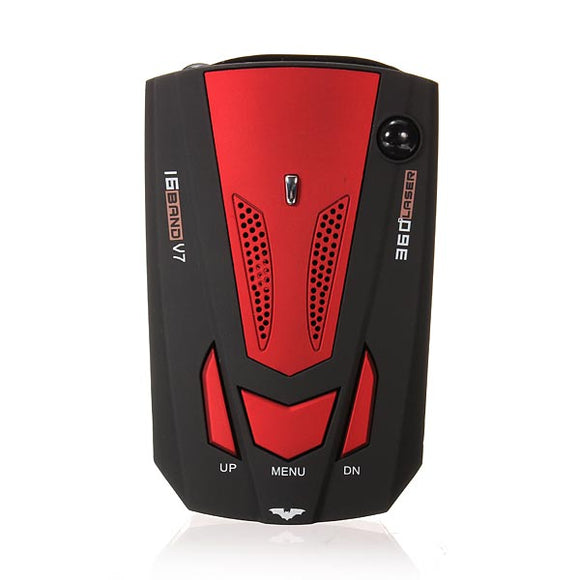 V7 Car Radar Detector Speed Alarm Support Russian English