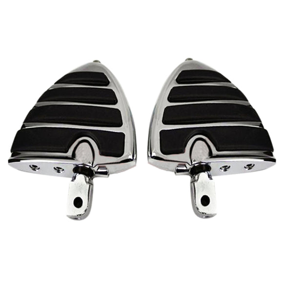Wing Style Motorcycle Foot Pegs For Yamaha Road Star Warrior