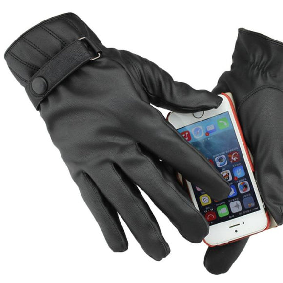 Full Finger Motorcycle Driving Touch Screen Warm Gloves