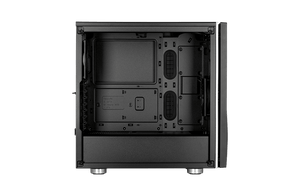 Corsair CC-9011147 carbide series spec-06 Tempered Glass RGB White - dual chamber with intergrated lighting ( 3 switch / 7 modes ) , no psu ( bottom placed psu design )