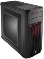 Corsair CC-9011052-WW carbide series spec-03 + Windowed side panel , No psu ( bottom placed psu design ) , all black