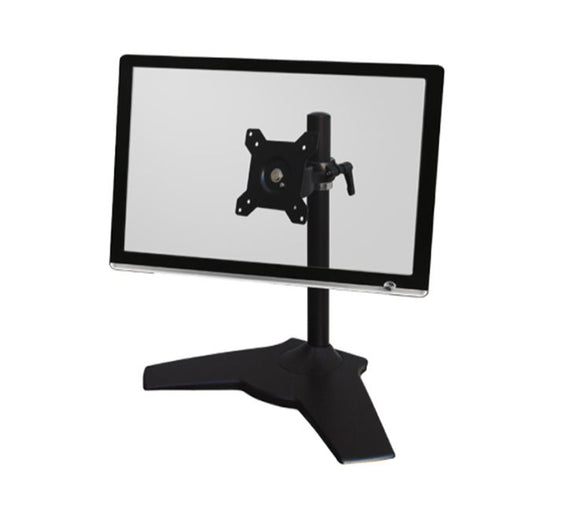 Aavara TS011 flip mount for 1x lcd stand ( support optional arm module for kb or printer) - 20�X swivelable + 20�X tilt angle adjustable