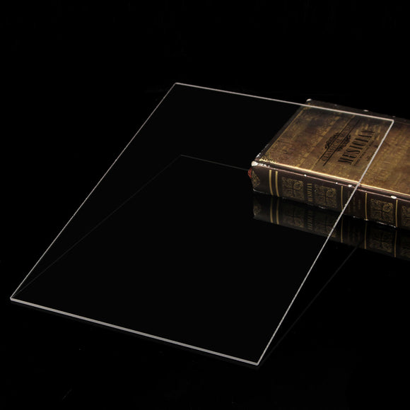 3mm A4 Transparent Perspex Acrylic Plastic Plexiglass Cut 210x297mm
