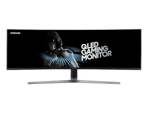 Samsung HG90 Curved , 49" super ultra WQHD Curved gaming QLED ( 1800R curvature ) display